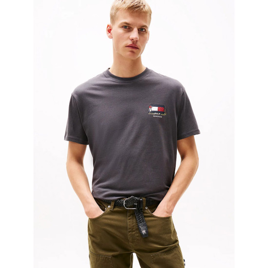 Tommy Hilfiger Ανδρική κοντομάνικη μπλούζα Back Logo Relaxed T-Shirt